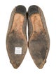 Manolo Blahnik Hangisi Glitter Flats