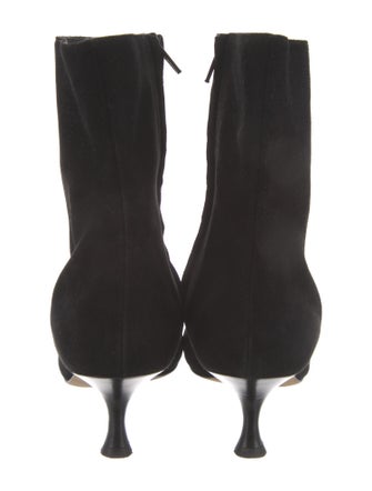 Manolo Blahnik Suede Boots