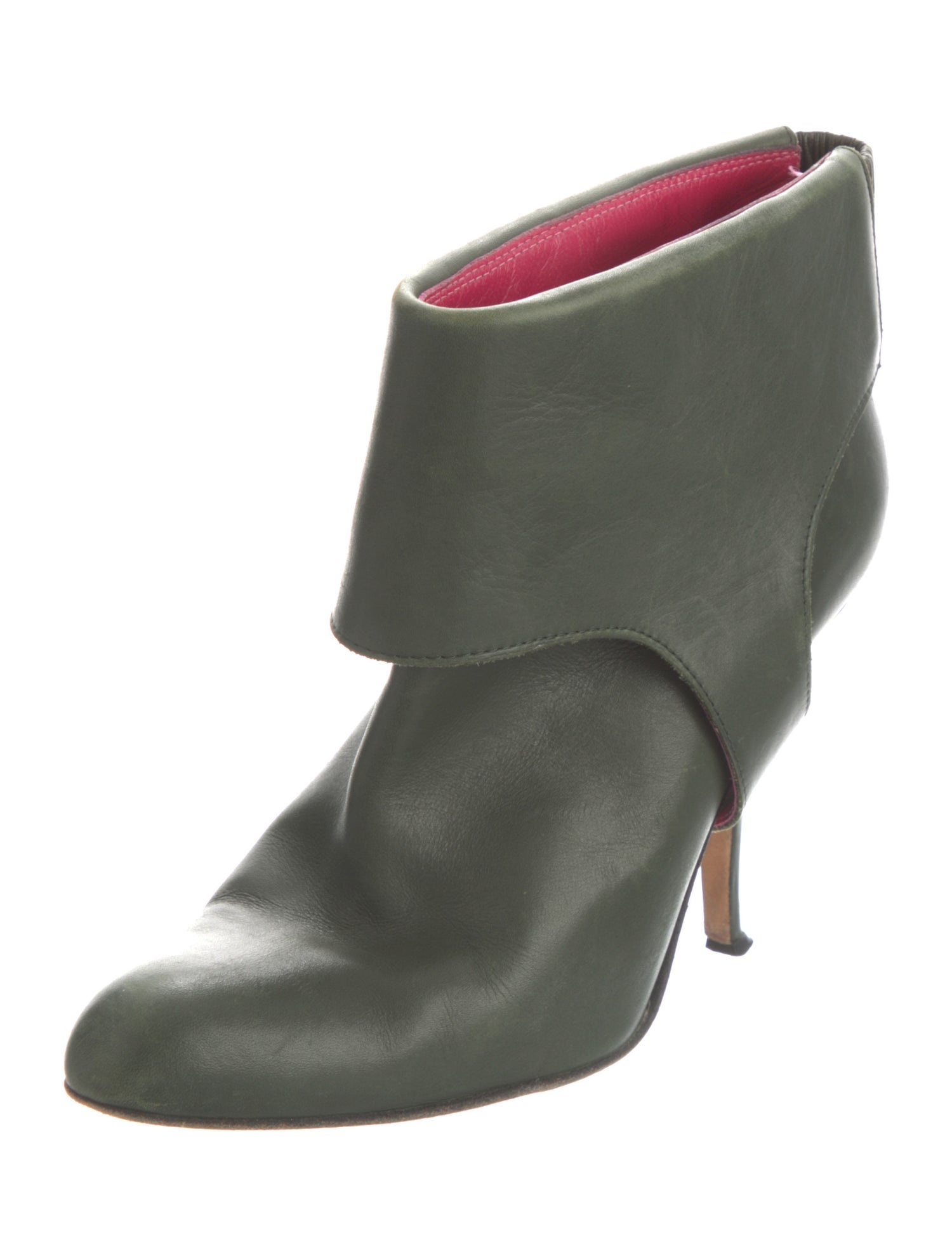 Manolo Blahnik Leather Boots