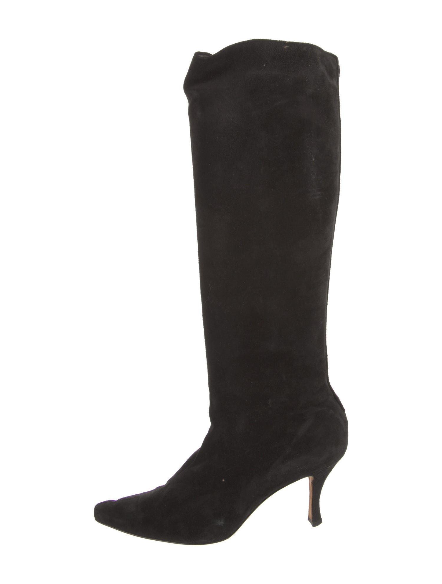 Manolo Blahnik Suede Boots