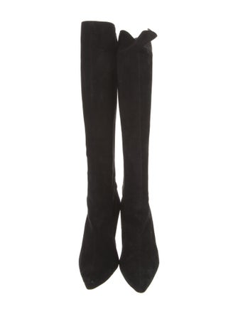 Manolo Blahnik Suede Boots