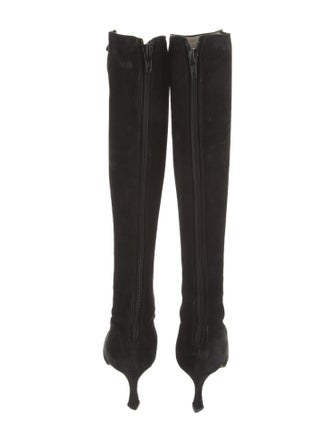 Manolo Blahnik Suede Boots