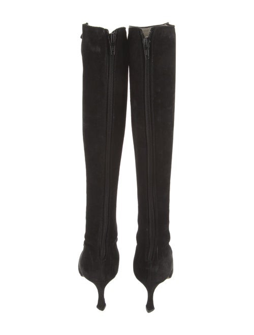 Manolo Blahnik Suede Boots