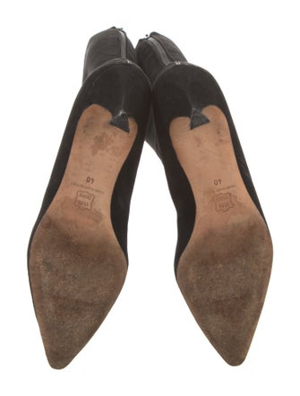 Manolo Blahnik Suede Boots