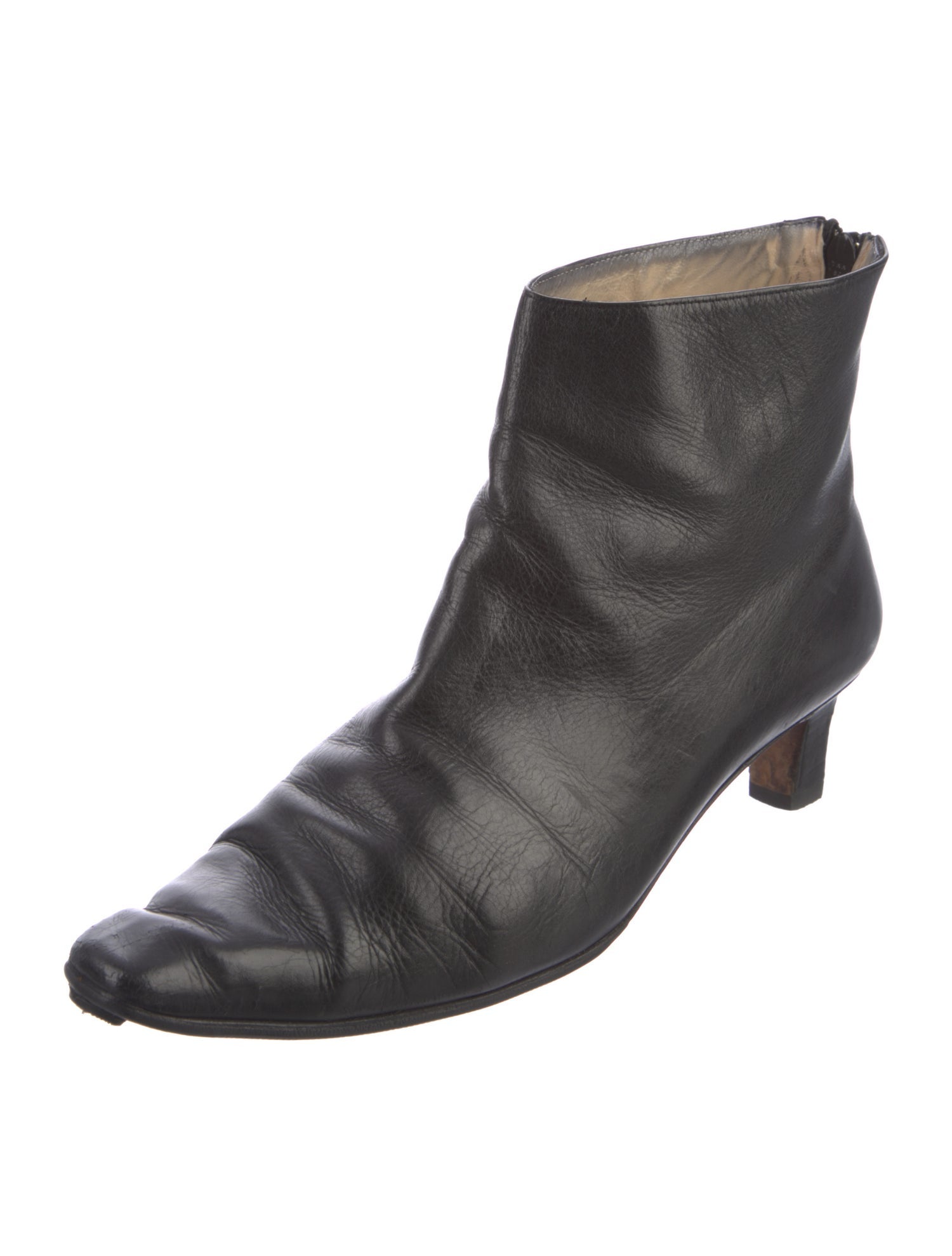 Manolo Blahnik Leather Boots