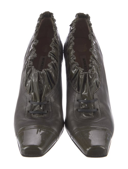 Manolo Blahnik Leather Boots