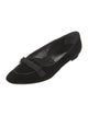 Manolo Blahnik Velvet Bow Accents Flats