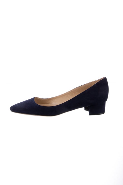 Manolo Blahnik Suede Pumps