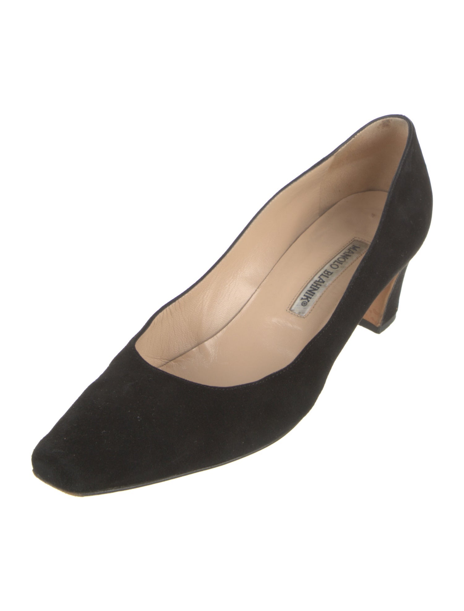 Manolo Blahnik Suede Pumps