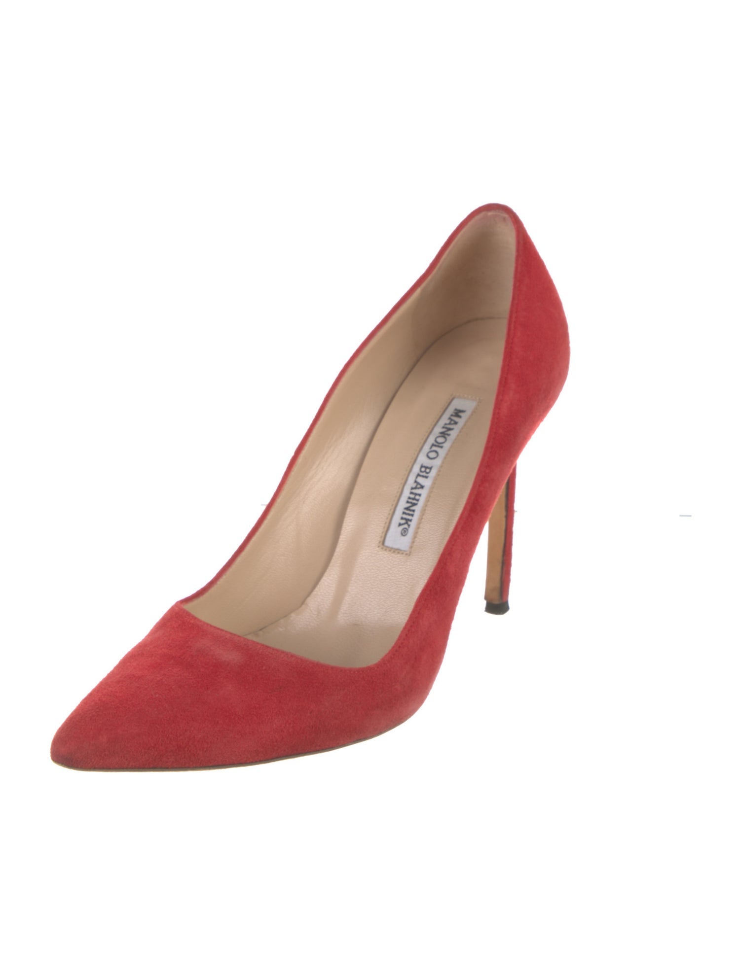 Manolo Blahnik Suede Pumps