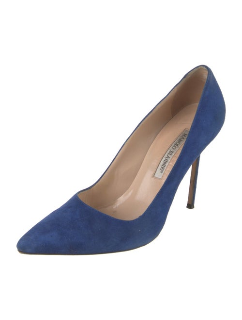 Manolo Blahnik Suede Pumps