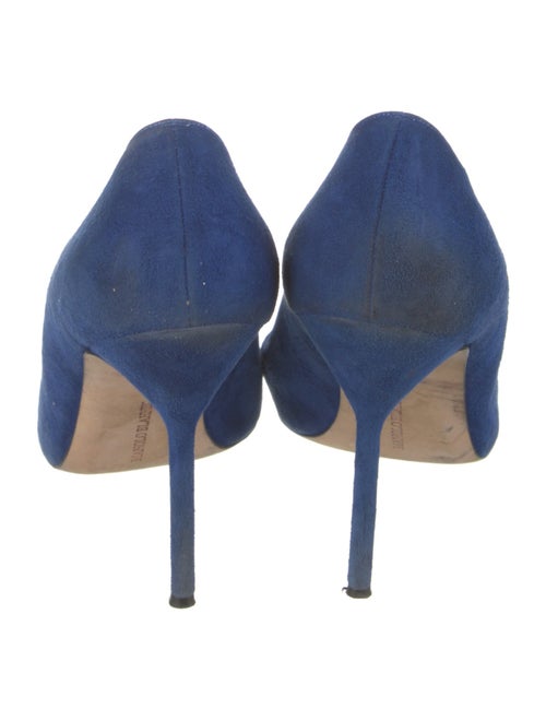 Manolo Blahnik Suede Pumps