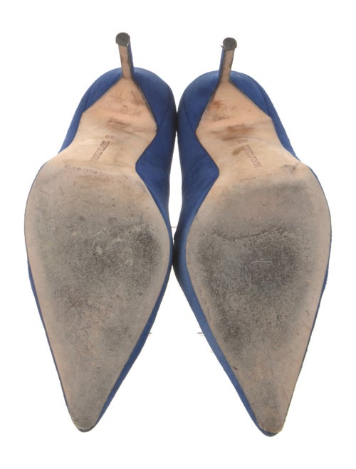 Manolo Blahnik Suede Pumps
