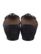 Manolo Blahnik Crystal Embellishments Flats