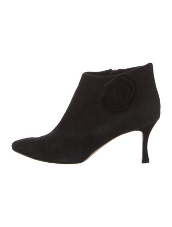 Manolo Blahnik Suede Boots