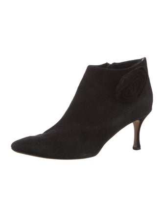 Manolo Blahnik Suede Boots