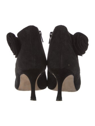 Manolo Blahnik Suede Boots
