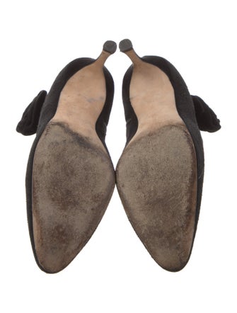 Manolo Blahnik Suede Boots