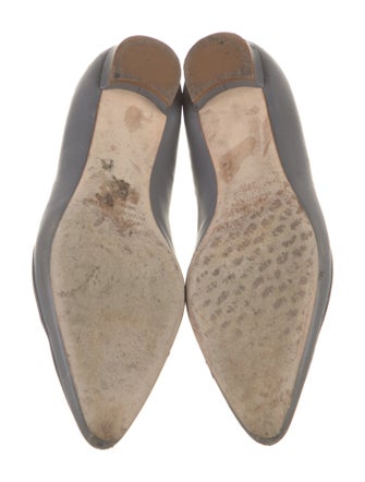 Manolo Blahnik Leather Loafers