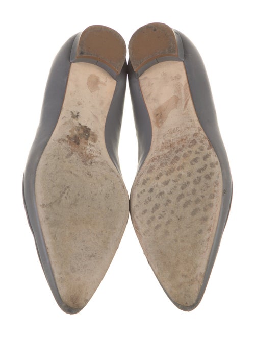 Manolo Blahnik Leather Loafers