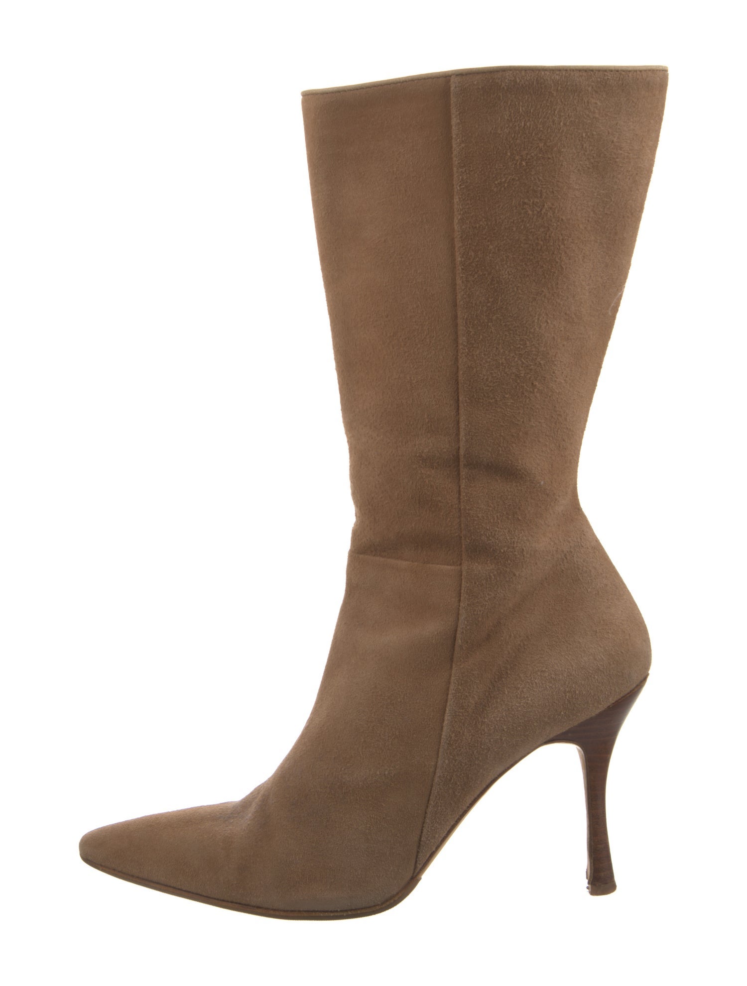 Manolo Blahnik Suede Boots