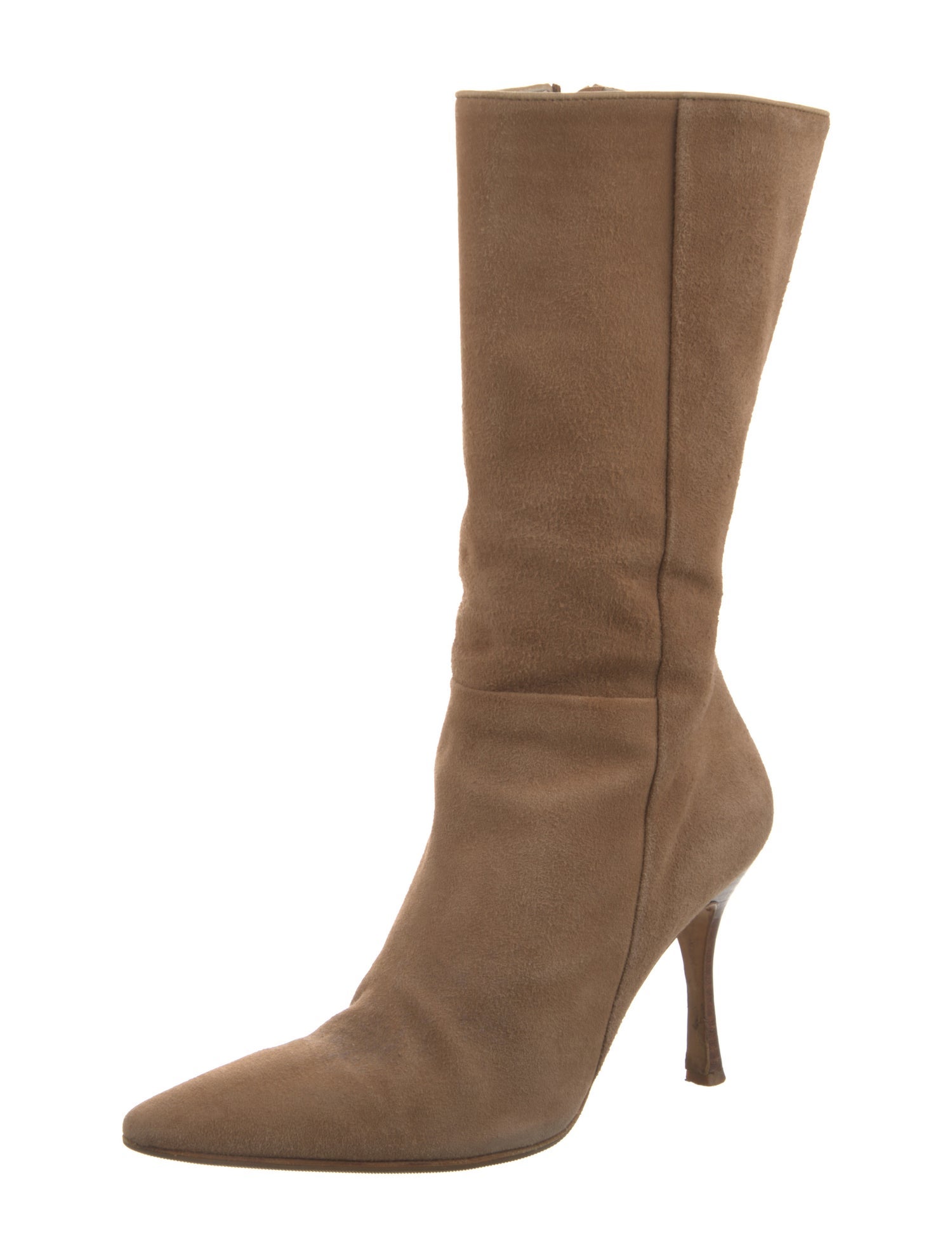 Manolo Blahnik Suede Boots