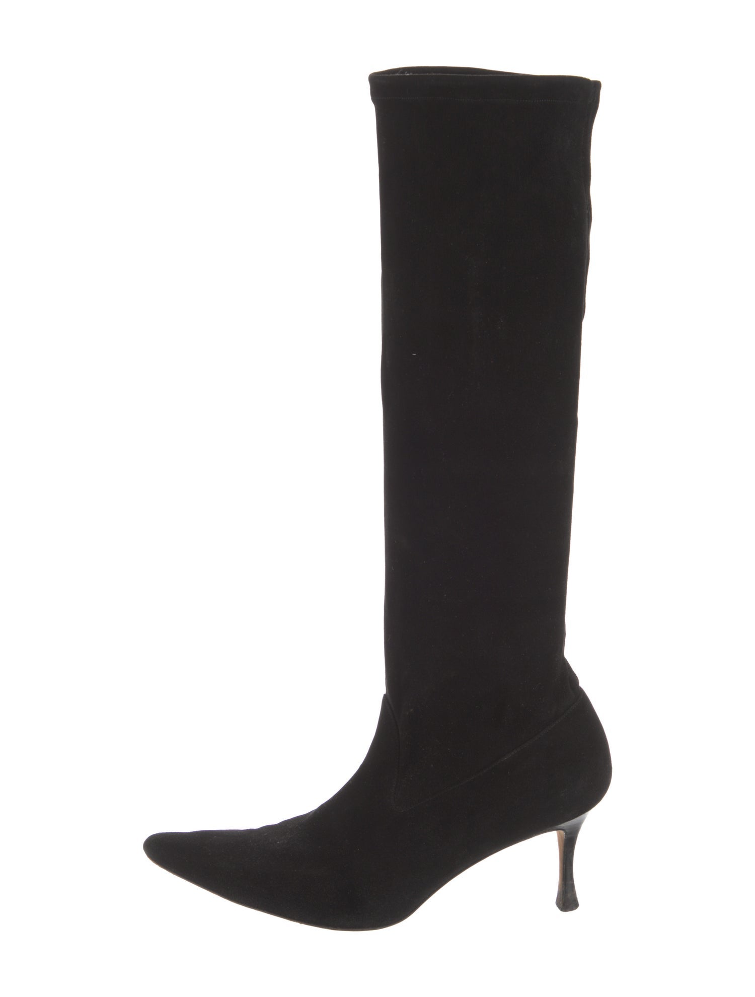 Manolo Blahnik Suede Boots