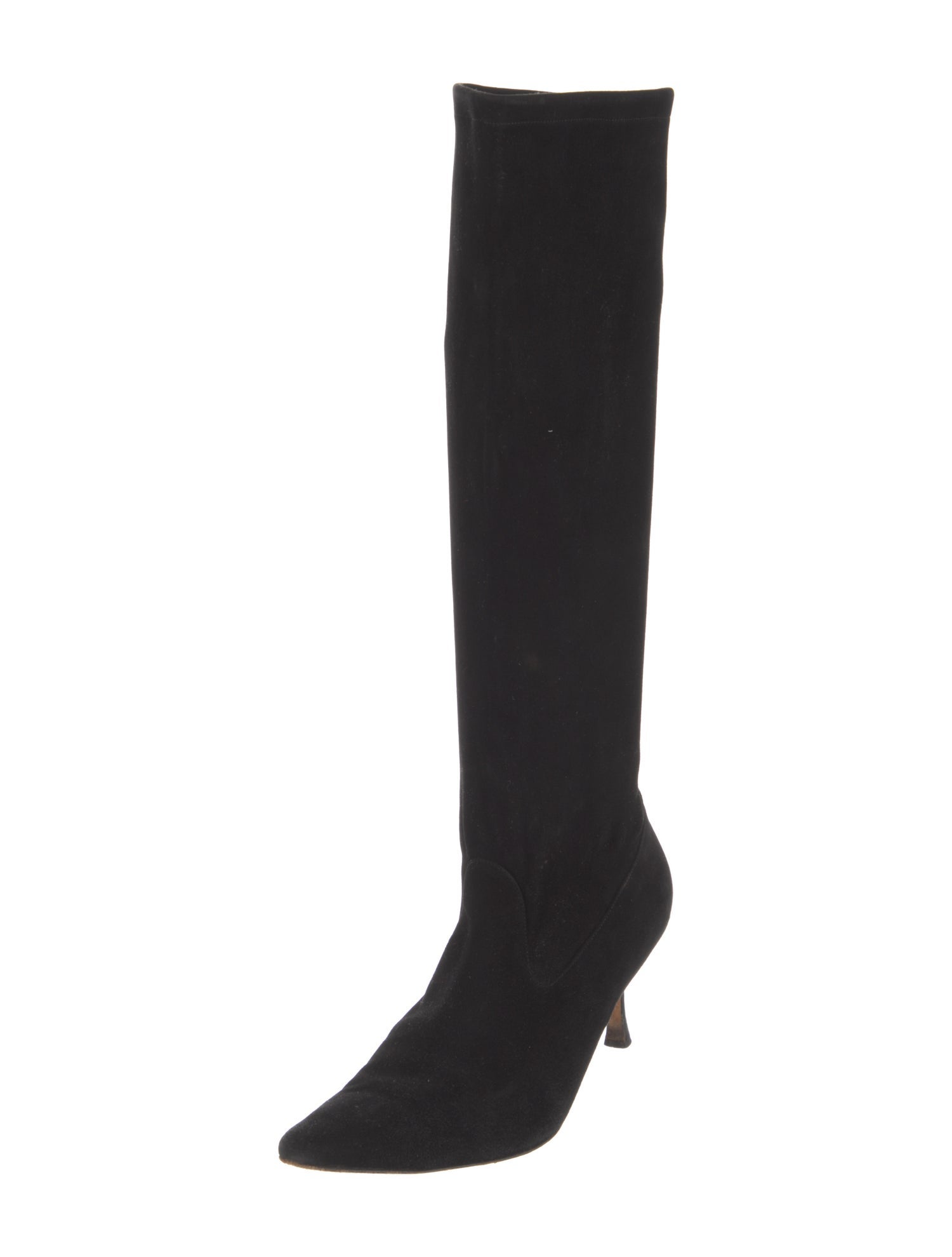 Manolo Blahnik Suede Boots