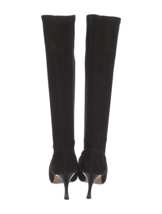 Manolo Blahnik Suede Boots