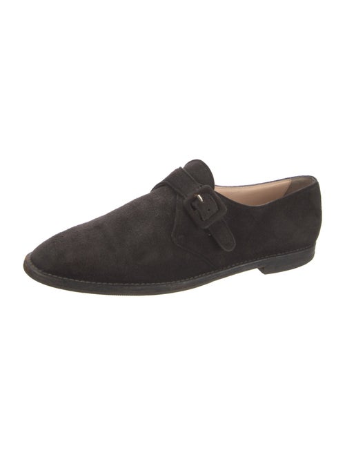 Manolo Blahnik Suede Loafers