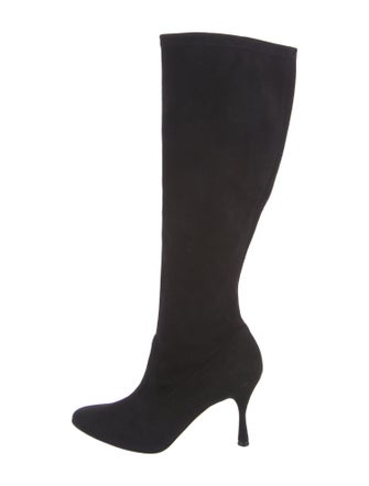 Manolo Blahnik Suede Boots