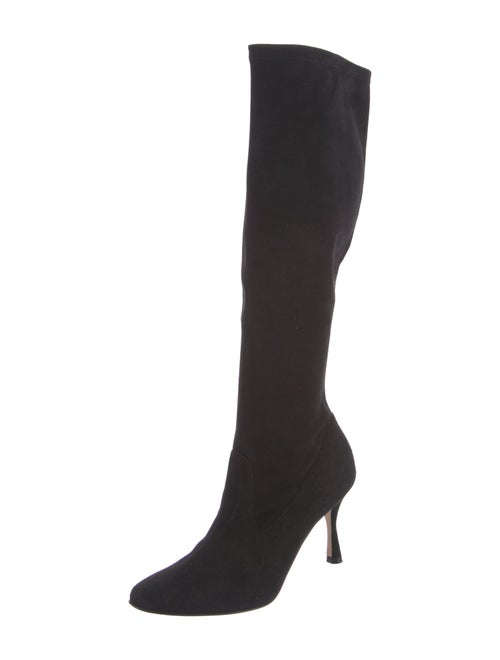 Manolo Blahnik Suede Boots