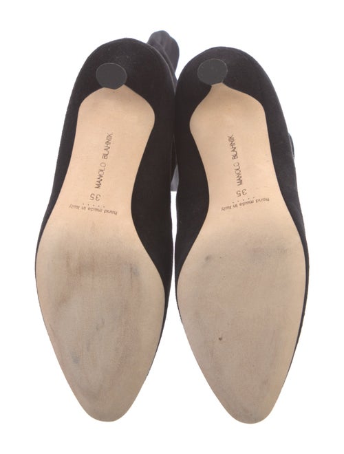 Manolo Blahnik Suede Boots