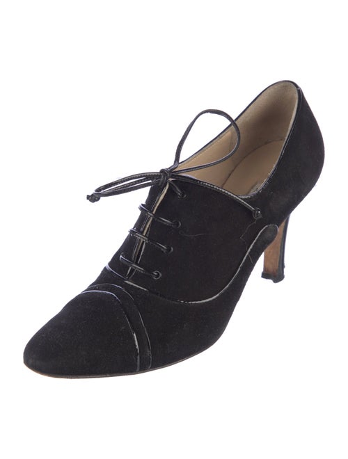 Manolo Blahnik Suede Pumps
