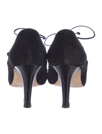 Manolo Blahnik Suede Pumps