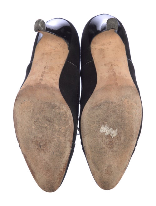 Manolo Blahnik Suede Pumps