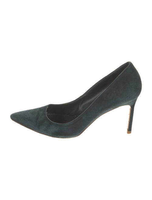 Manolo Blahnik Suede Pumps
