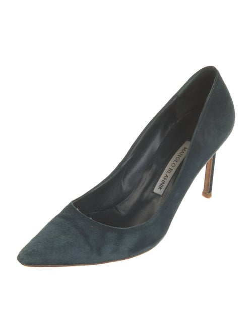 Manolo Blahnik Suede Pumps