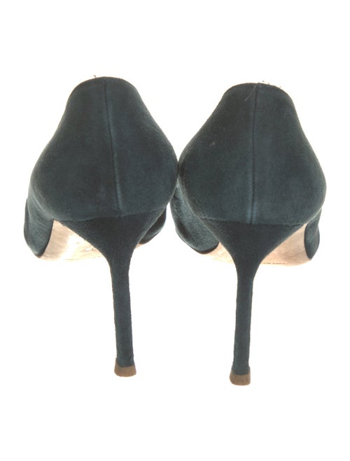 Manolo Blahnik Suede Pumps
