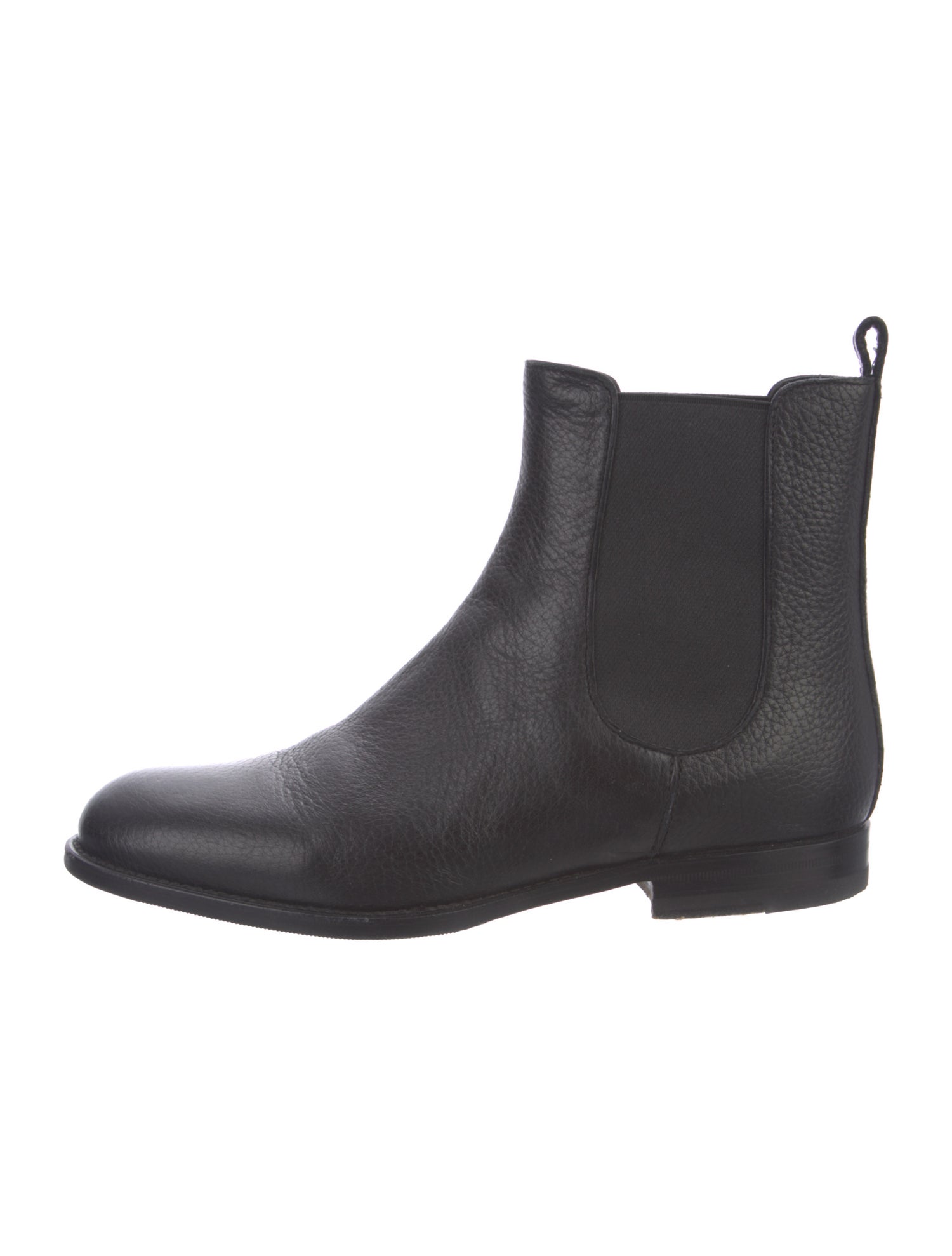 Manolo Blahnik Leather Chelsea Boots