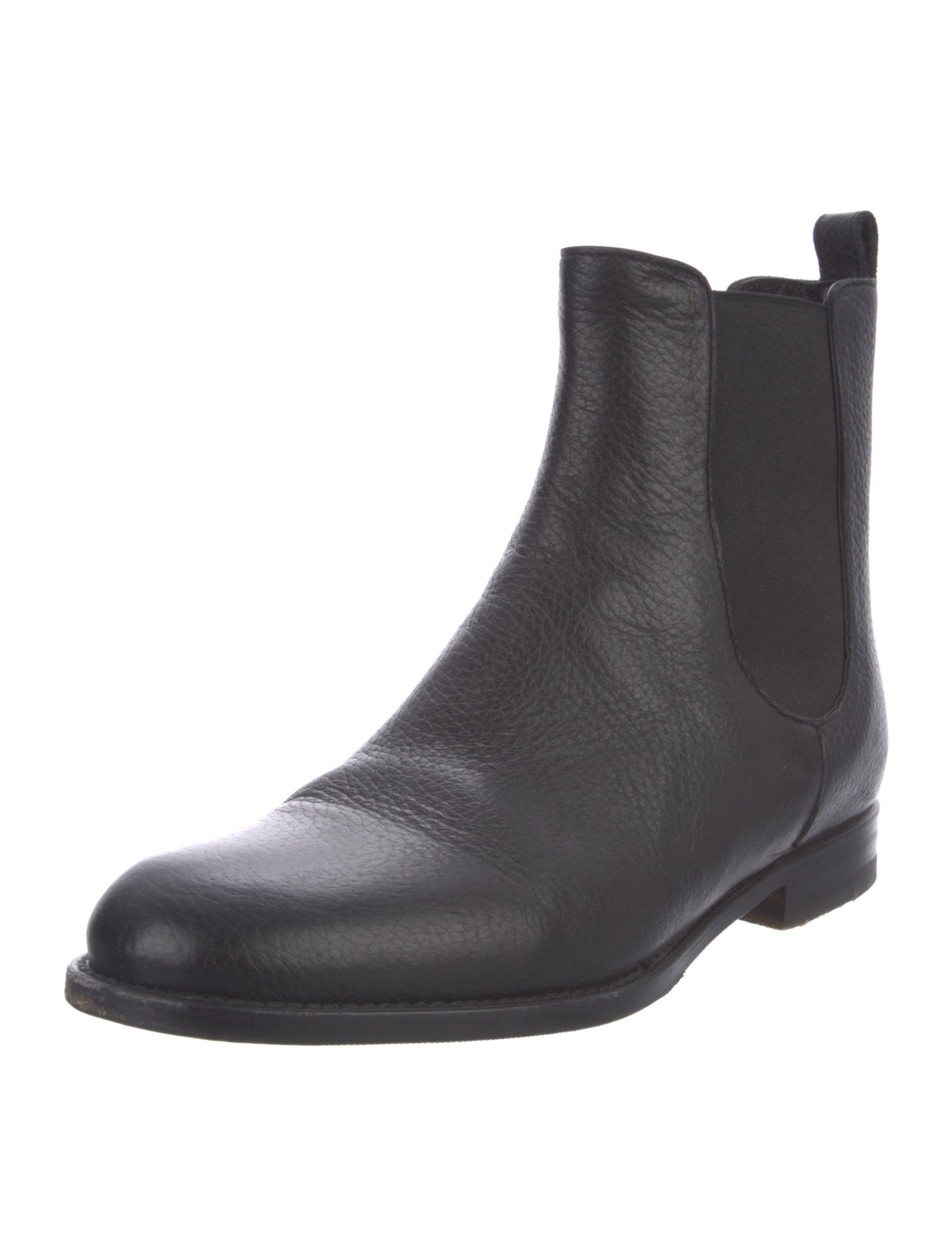 Manolo Blahnik Leather Chelsea Boots