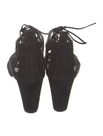 Manolo Blahnik Suede Mules