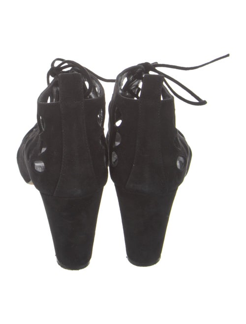 Manolo Blahnik Suede Mules