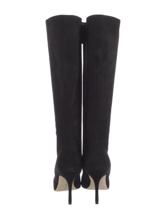Manolo Blahnik Suede Boots