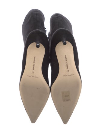 Manolo Blahnik Suede Boots