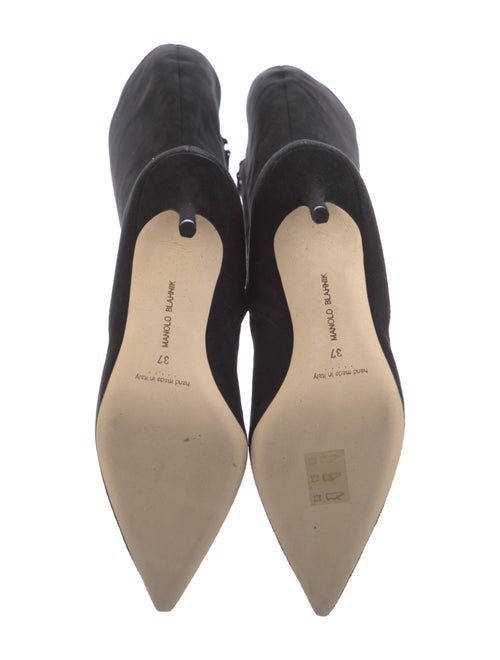 Manolo Blahnik Suede Boots