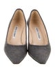 Manolo Blahnik Wool Pumps