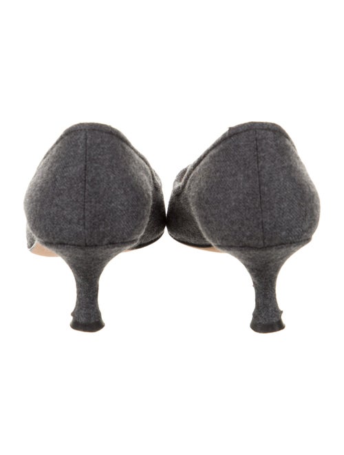 Manolo Blahnik Wool Pumps