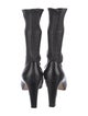 Manolo Blahnik Leather Sock Boots