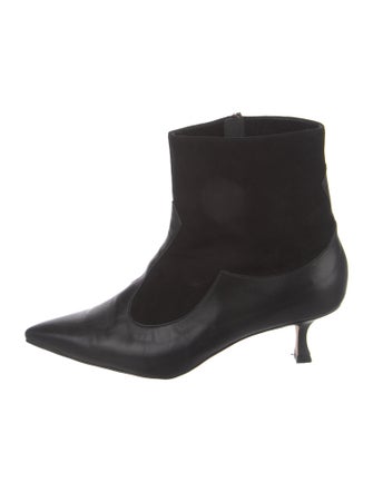 Manolo Blahnik Leather Boots